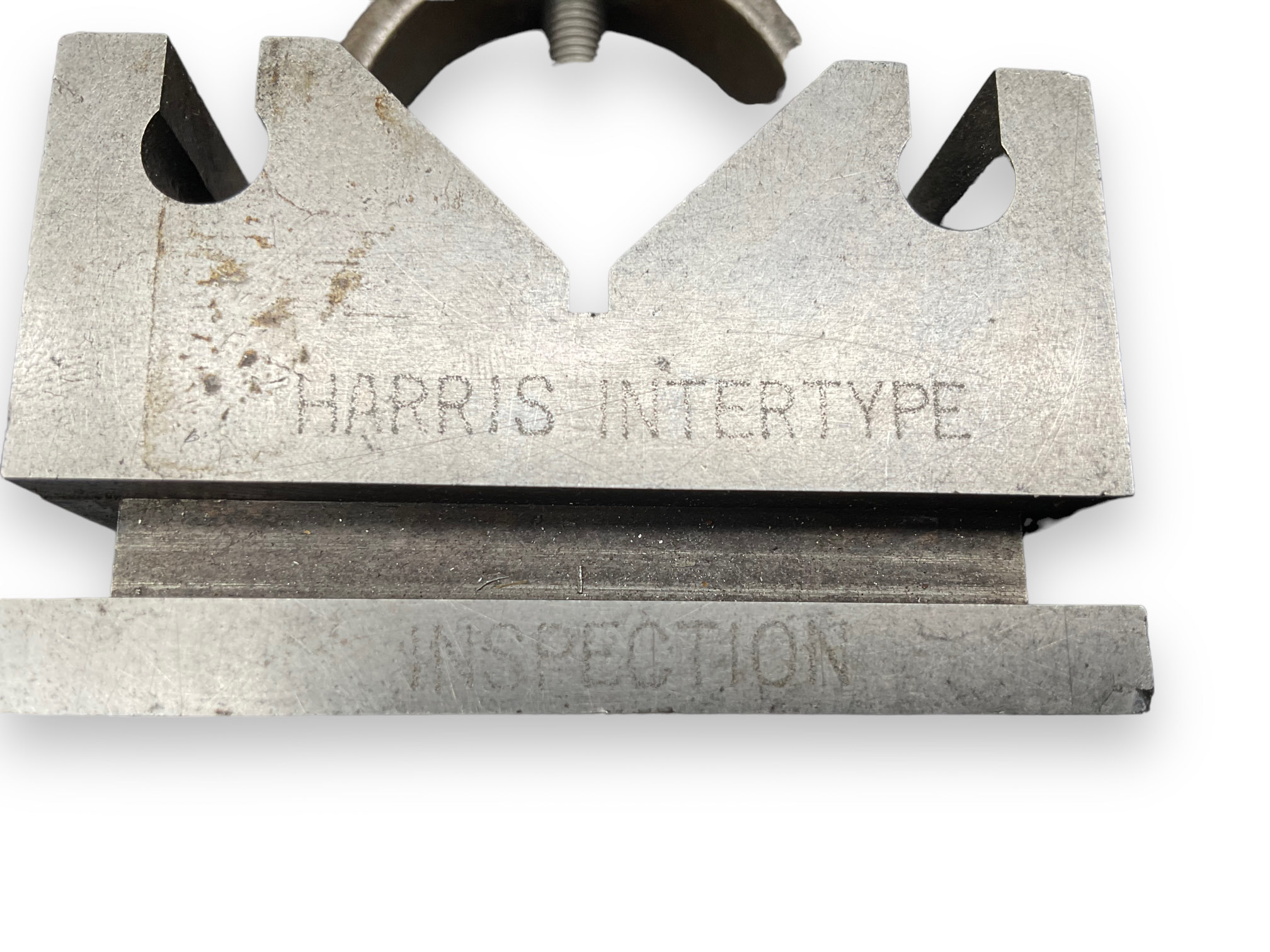 Pair of Hardened and Ground V Blocks 40 x 40 x 65 With clamps