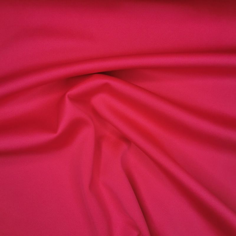 Scuba Polyester Spandex Fabric - Cerise
