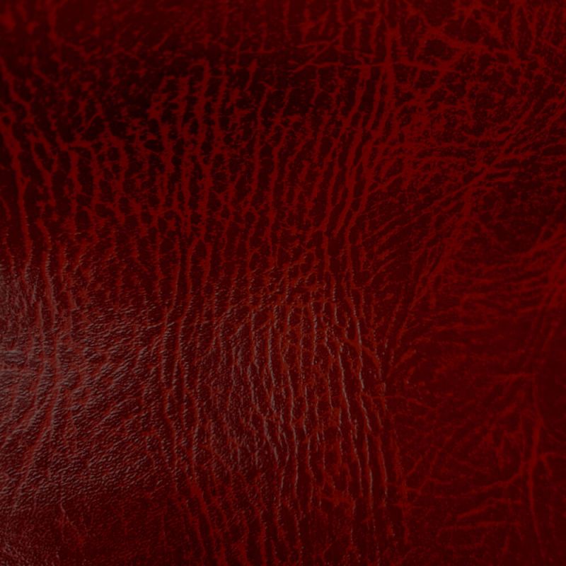 Fire Retardant Leatherette Leather Faux Fabric - Claret Red