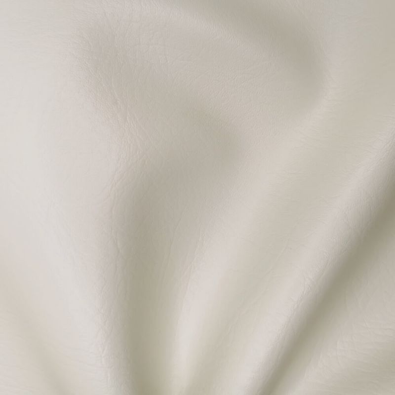 Fire Retardant Leatherette Leather Faux Fabric - White