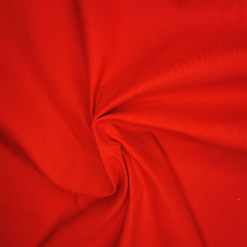 100% Cotton Canvas Fabric - Red