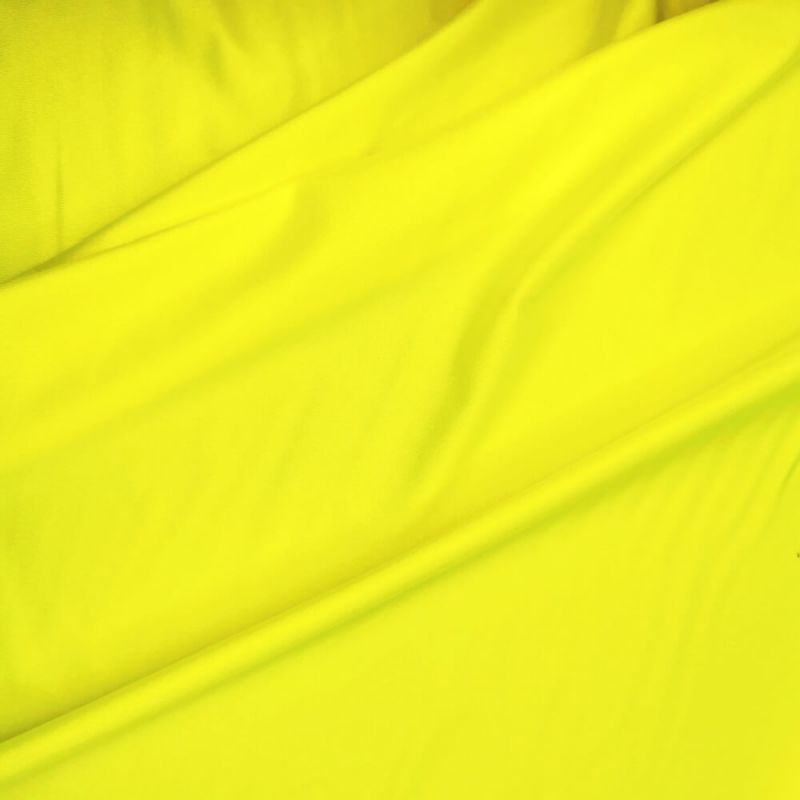 Lycra Spandex Fabric 4 Way Stretch - Neon Yellow