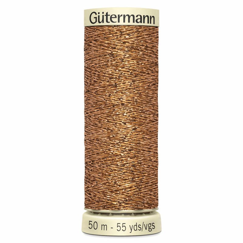 036 Gutermann Metallic Effect Thread - 50m