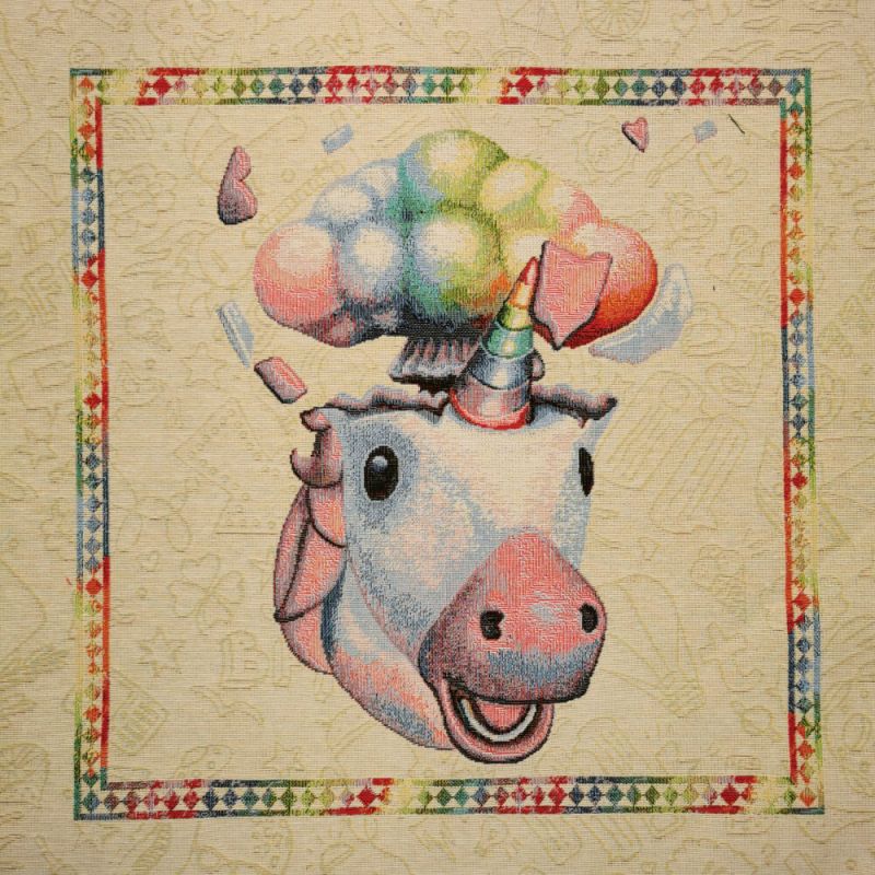 New World Tapestry Panel - Winky The Unicorn Design 3