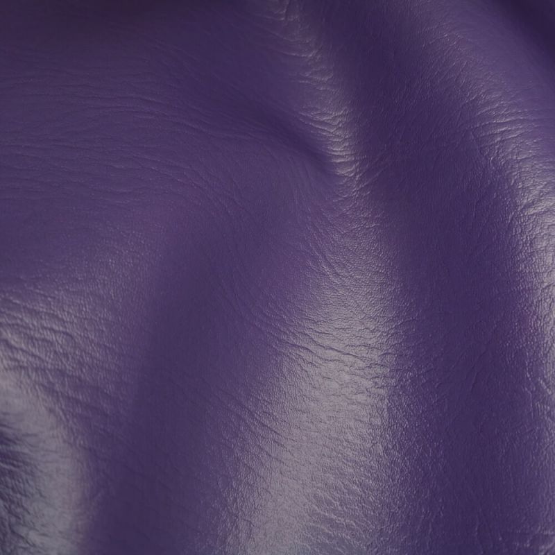 Fire Retardant Leatherette Leather Faux Fabric - Purple