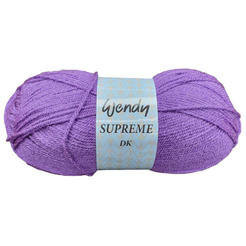 Wendy Supreme DK Double Knitting - Pure Purple 50