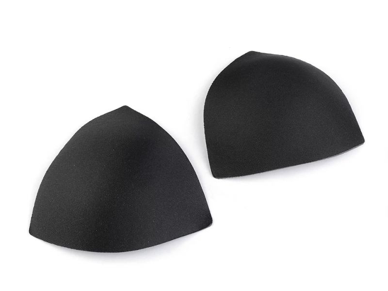 Corset / Swimwear Bra Replacement Pads Medium Black