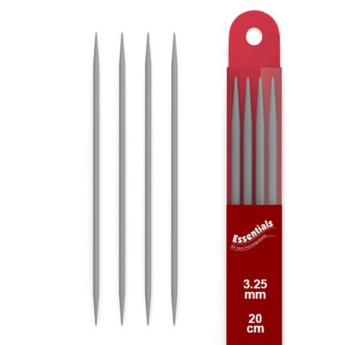 Essentials Double Pointed Needles  3.25mm