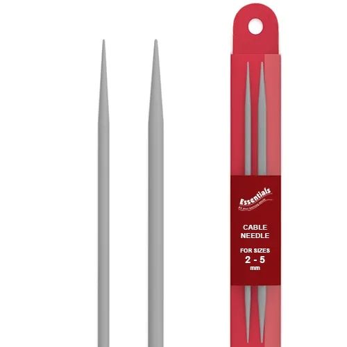 Whitecroft Essentials Cable Aluminium Needles x2 - 2 - 5mm