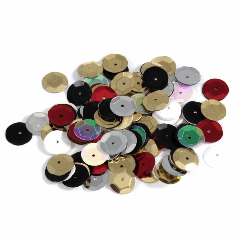 Extra Value Sequins - Cup Sequins 10mm - Multi