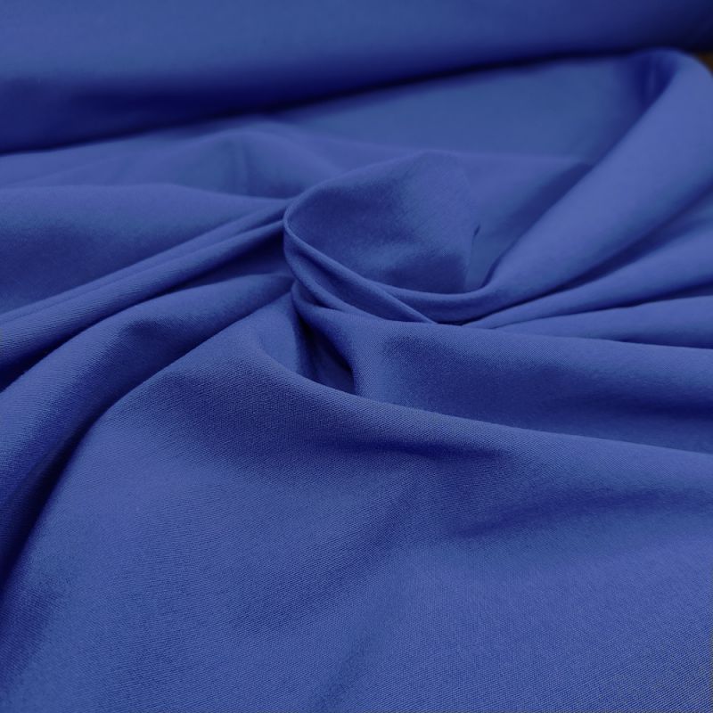 Bengaline Stretch Fabric - Royal Blue