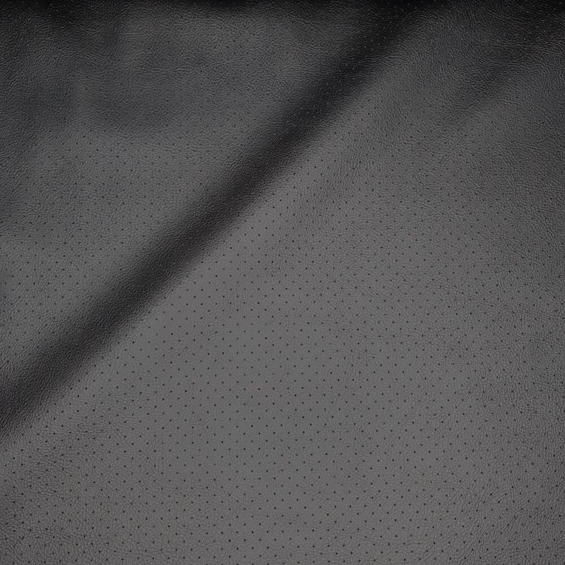 Perforated Leathette Fabric Headliner  - Black
