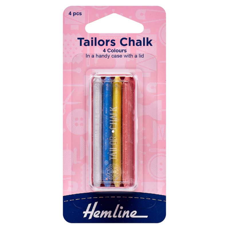 Hemline Tailors Chalk Pack of 4 Colours