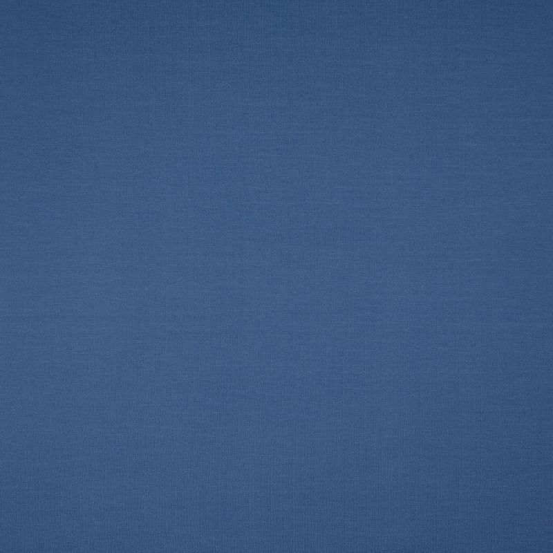 Plain Cotton Jersey Fabric - French Blue
