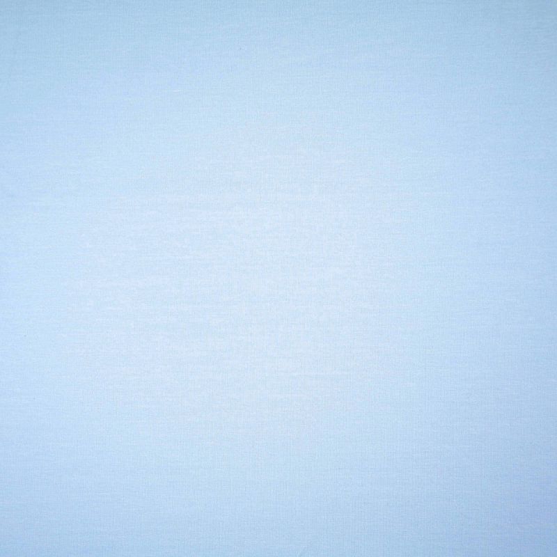 Plain Cotton Jersey Fabric - Sky Blue