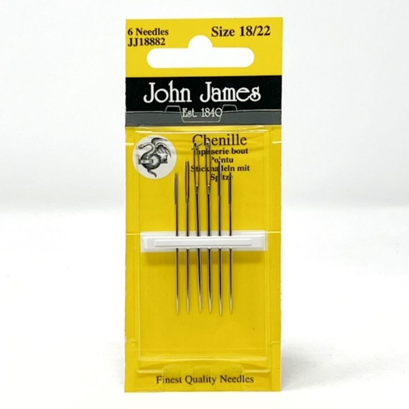 John James Hand Sewing Needles - Chenille 18 / 22