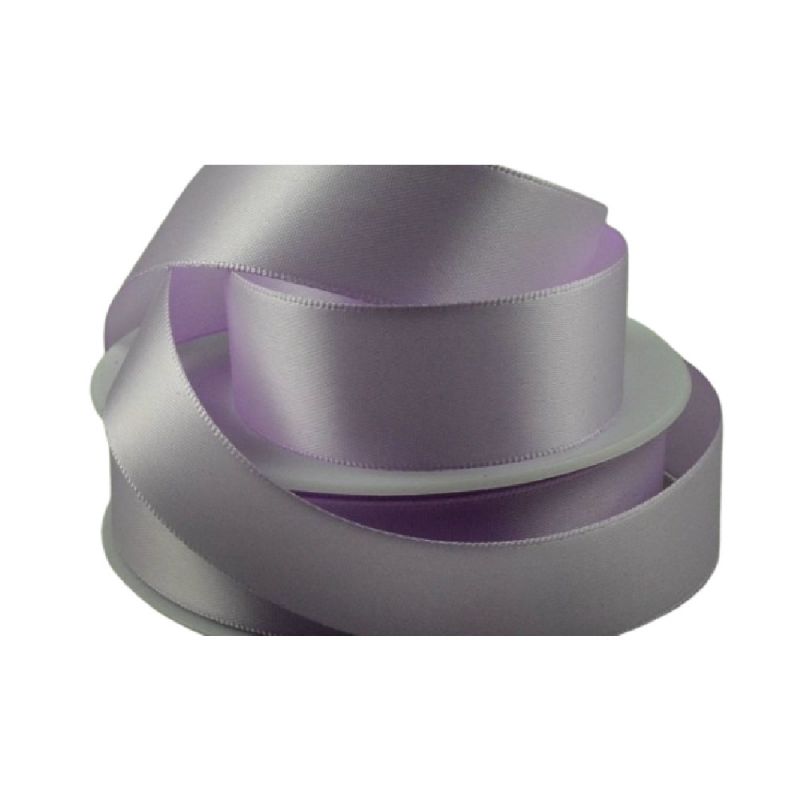 Double Sided Satin Ribbon - Lilac 50mm