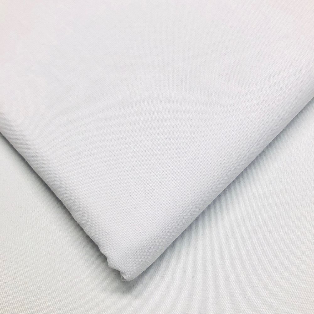 White 100% Cotton Fabric 150cm wide