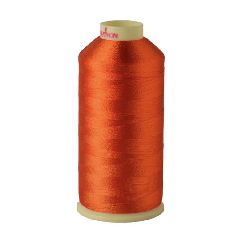 C1045 Marathon Viscose Rayon Embroidery Thread - Dark Tex Orange
