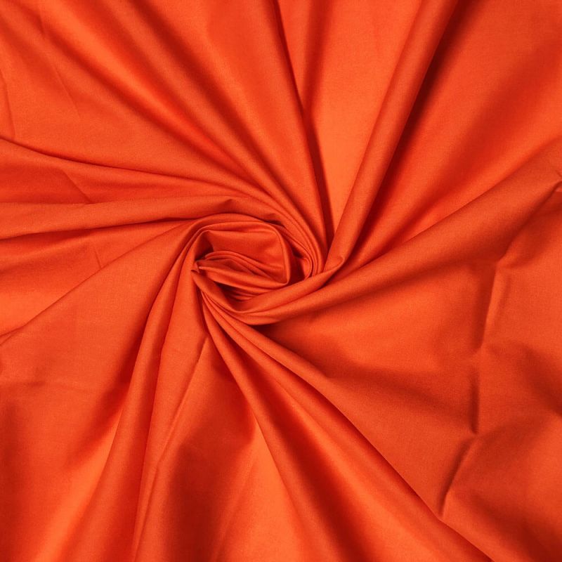 Orange Polycotton Fabric 112cm - Col 04