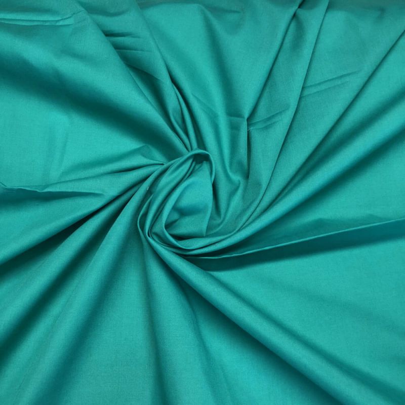 Royal Blue Plain Polycotton Fabric Poly Cotton Dress Craft 115cm