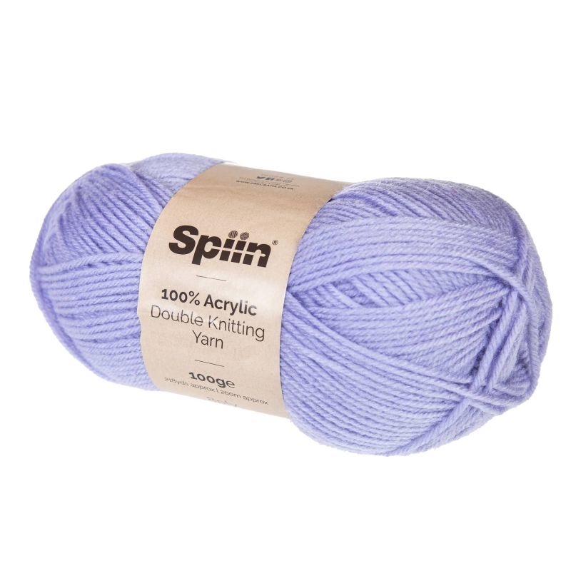 Spiin Double Knit Yarn 100g - Lilac
