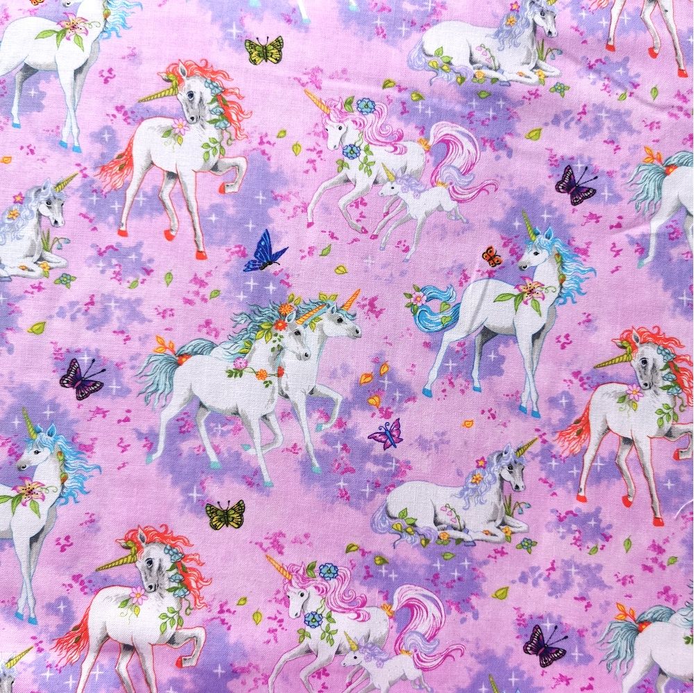Buckram Fabric 20 - Unicorn