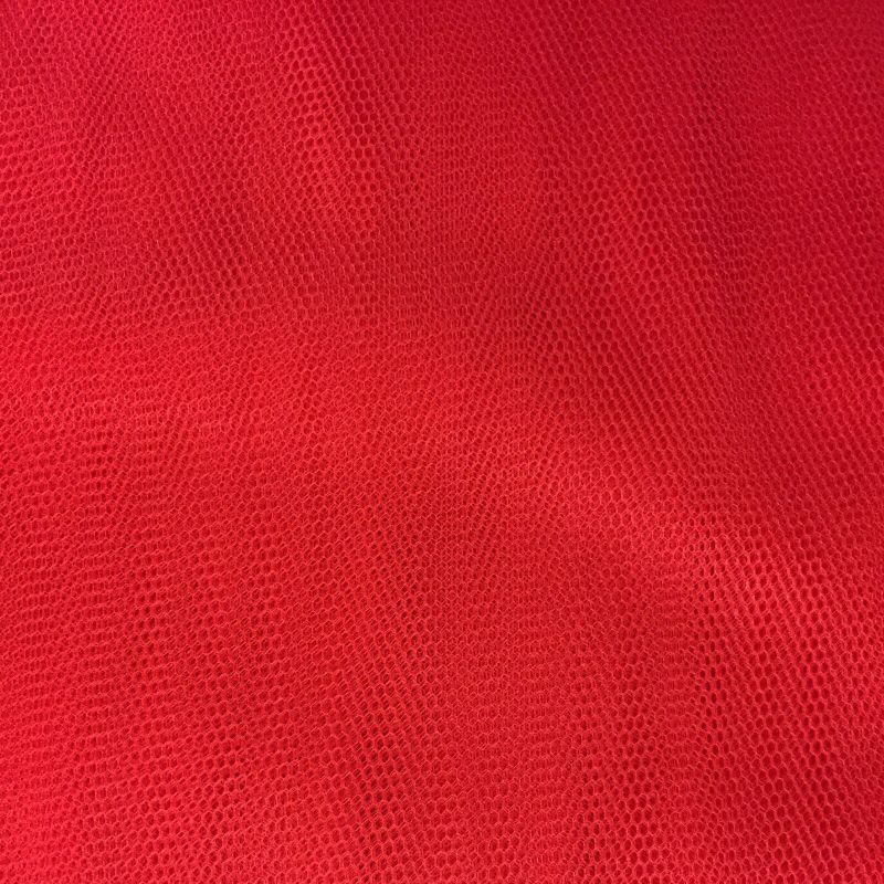 Soft Bridal Veiling Fabric 280cm - Grenadier Red
