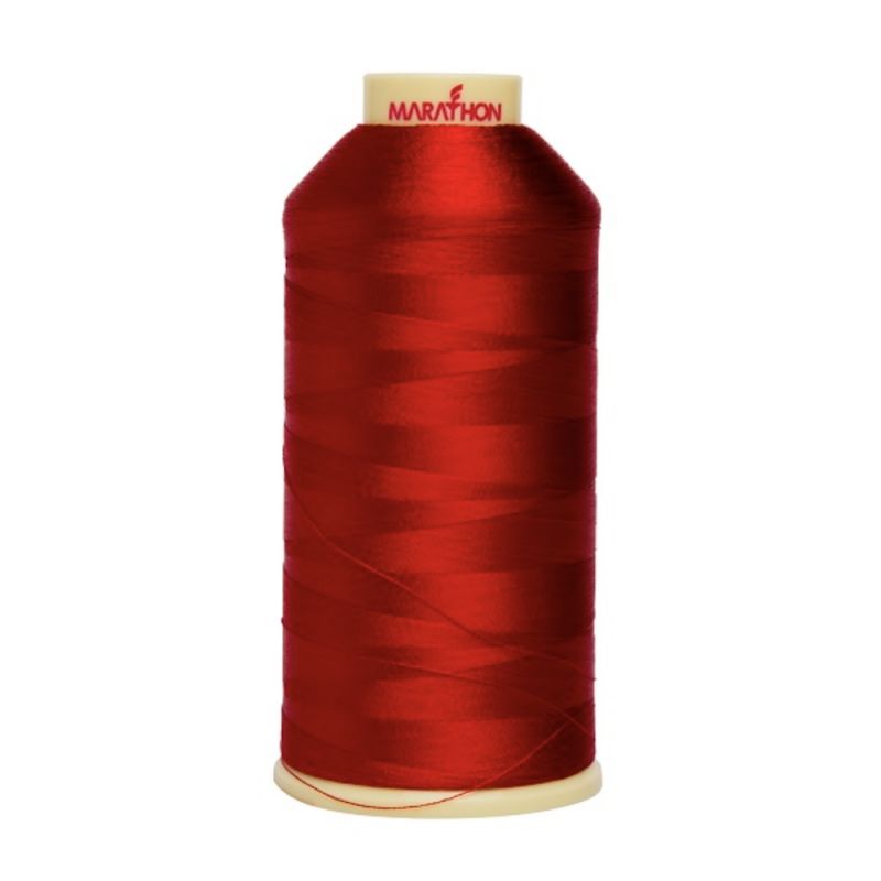 C1050 Marathon Viscose Rayon Embroidery Thread - Foxy Red
