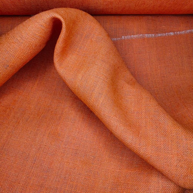 Coloured Hessian 100cm - Orange