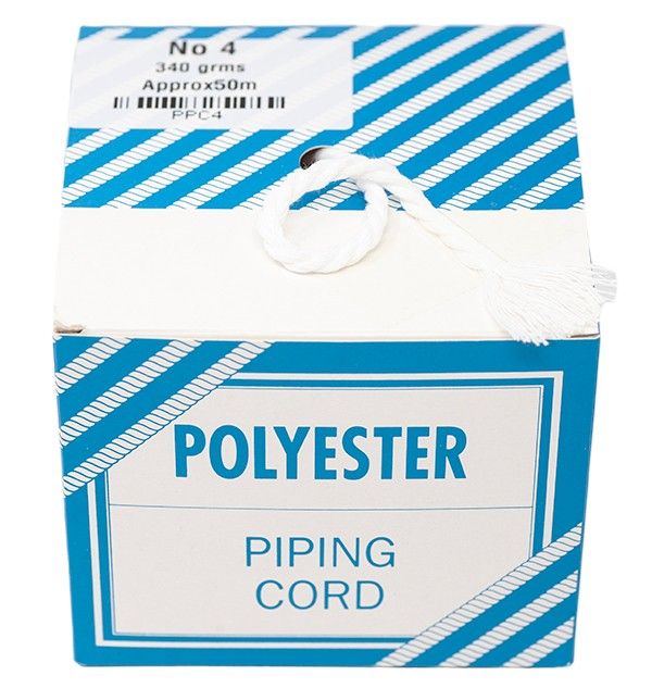 Boxed Polyester Twisted Piping Cord - 5mm Size 4