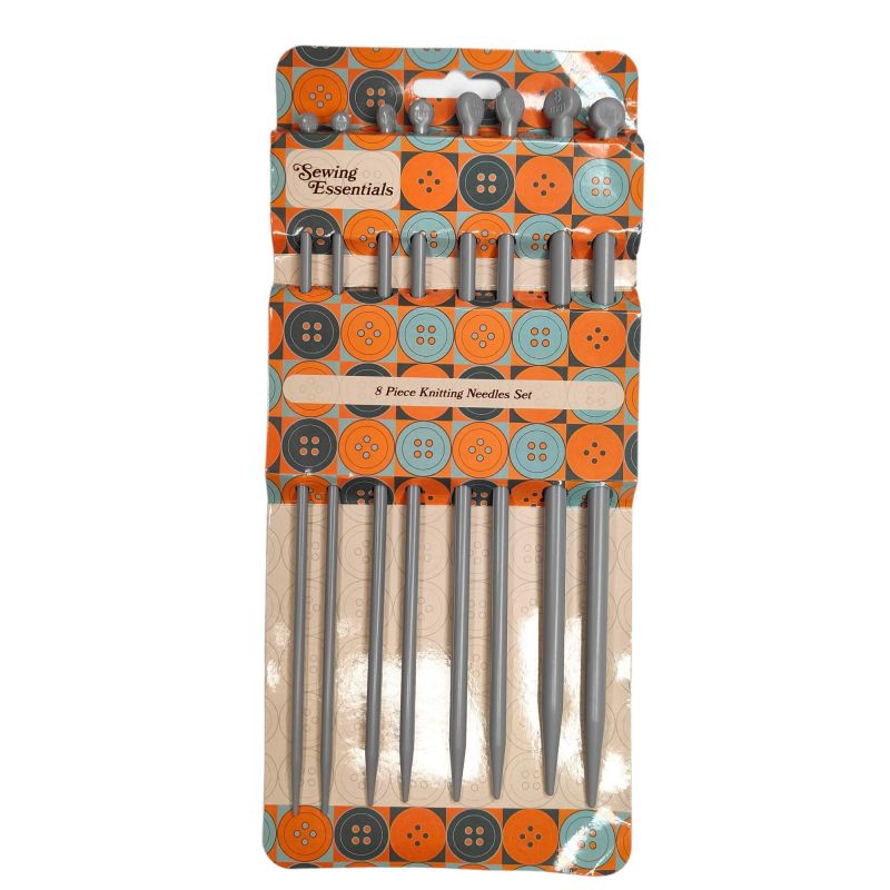 Sewing Essentials 8 Piece Knitting Needle Set