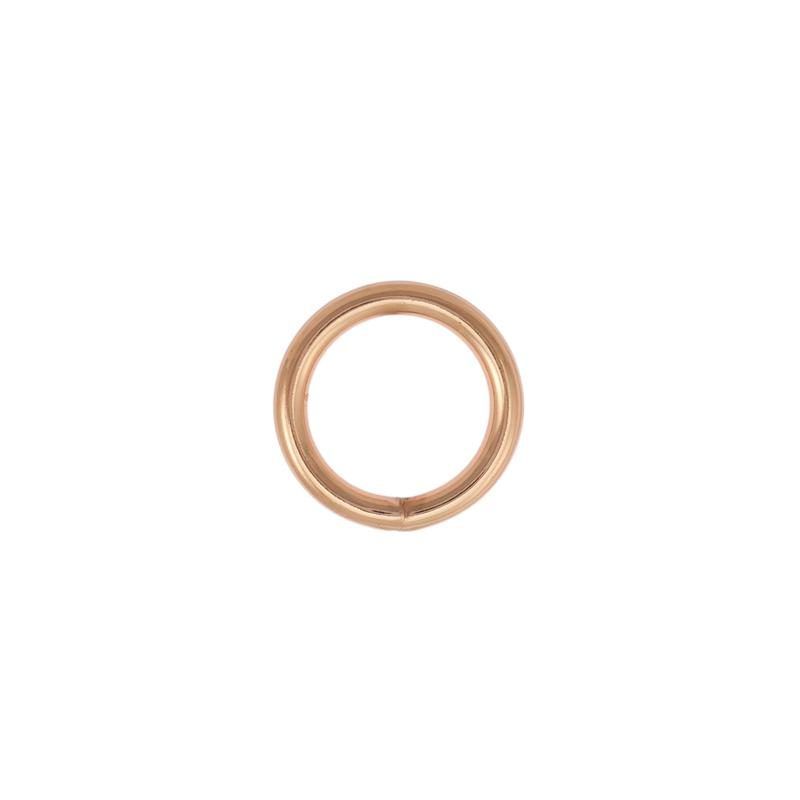 Welded O-Ring Rose Gold - 15mm 