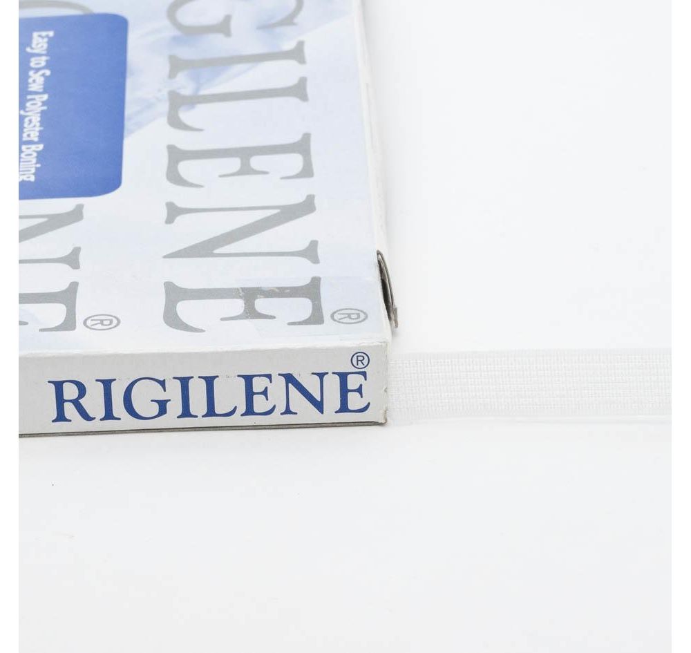 Rigilene Polyester Boning 12mm Translucent