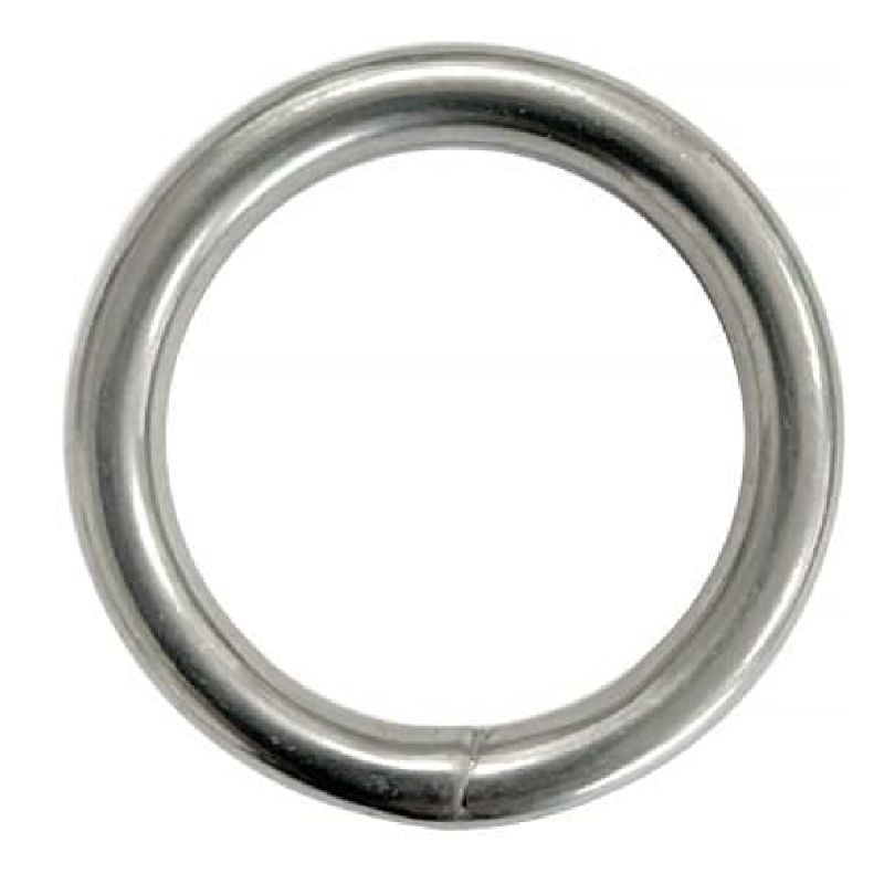 Welded O-Ring Metal Nickel Silver - 50mm