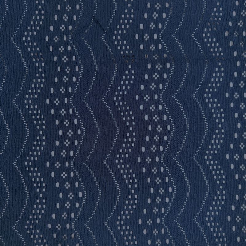 Lace Fabric - Navy 02