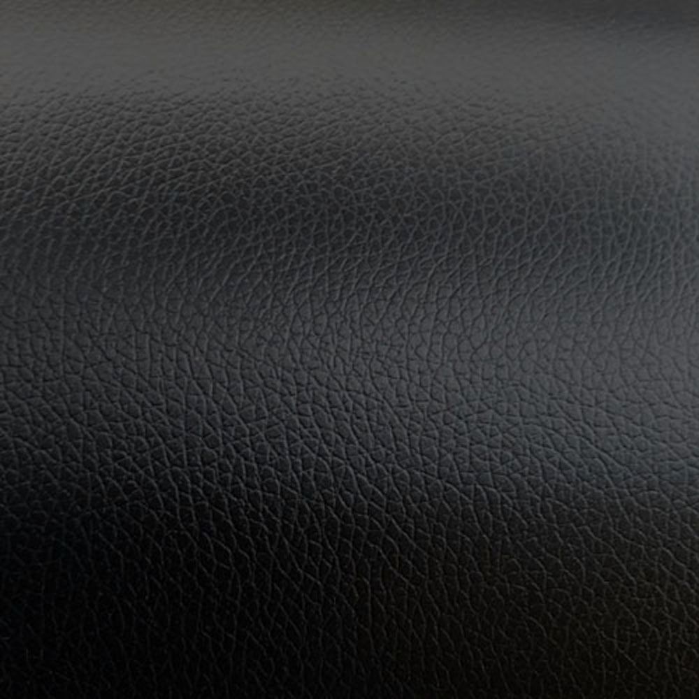 Fire Retardant Soft Faux Leather Fabric 140cm Black