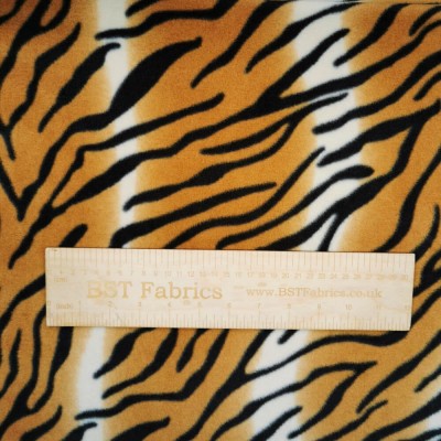 Tiger Stripes - Anti Pil Printed Fleece - Bro