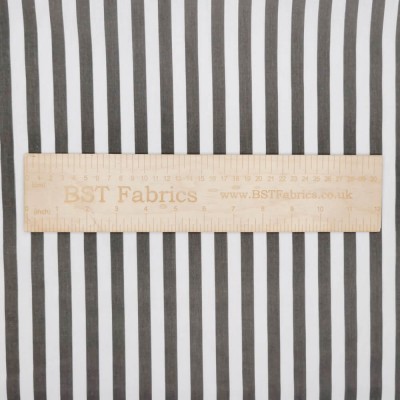Printed Polycotton Fabric Medium Stripe - Dar