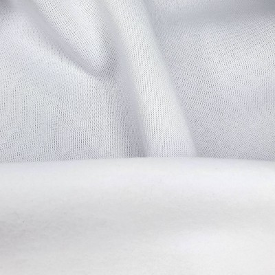 Sweatshirt Fleece Fabric - White 180cm