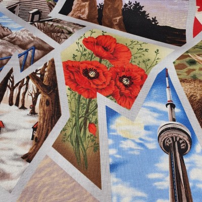 100% Cotton Fabric by Gordon Fabrics - Canadi