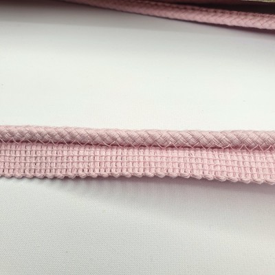 Cotton Flange Piping Cord 23mm - Sweet Pink