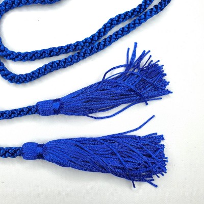 Dressing Gown Cord With Tassels - Royal Blue