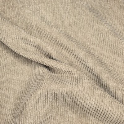 8 Wale 100% Cotton Corduroy Fabric - Beige