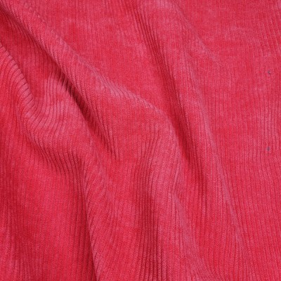 8 Wale 100% Cotton Corduroy Fabric - Red