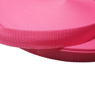 Polypropylene Webbing 25mm - Hot Pink