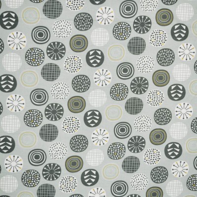 100% Cotton Print Fabric by Nutex - Leafy Mea