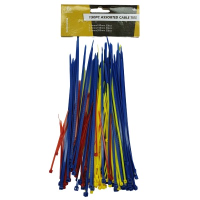 Toolzone 150pc Assorted Cable Ties