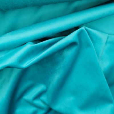 London Velour Curtain Upholstery Fabric - Tur