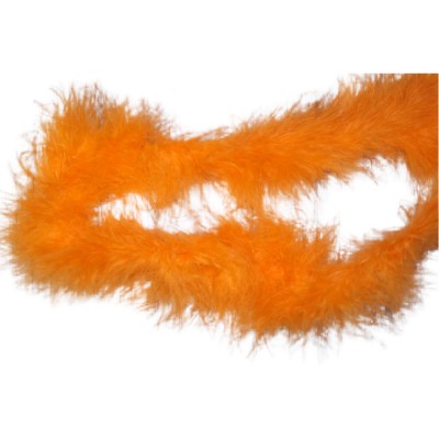 Marabou Feather String (Swansdown) - Orange